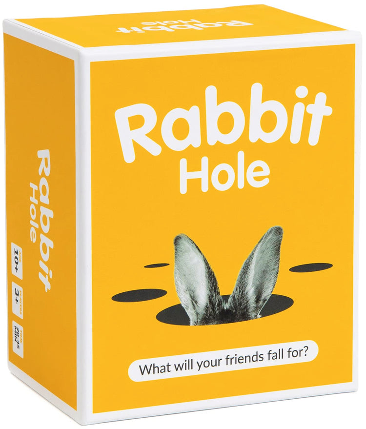 Rabbit Hole - The What Will Your Friends Fall For? Party Game - Family Friendly - 856732007288 - CrystalLotus.eu