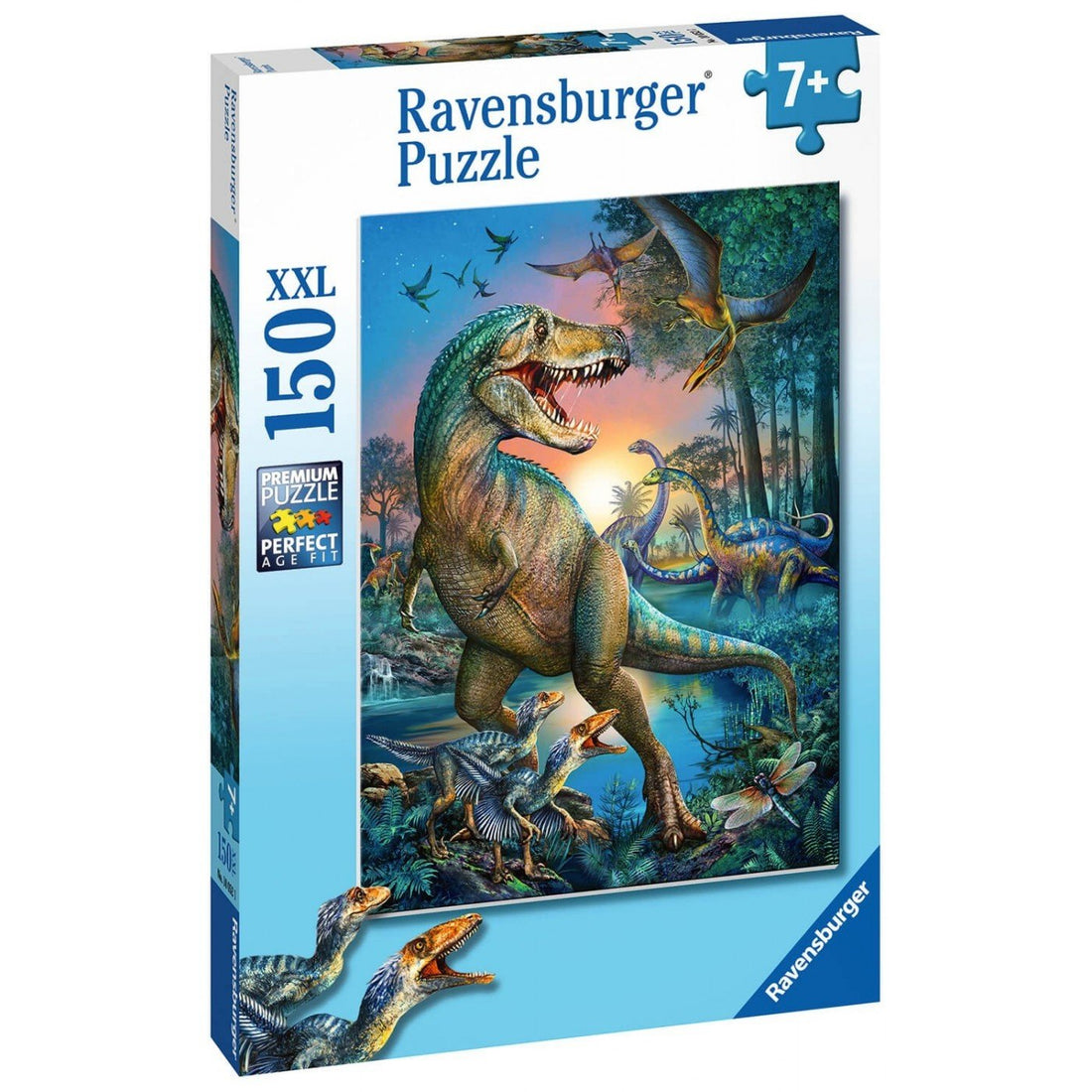 Ravensburger (10052) 150XXL Pcs Puzzle Dinosaurs - 4005556100521 - CrystalLotus.eu