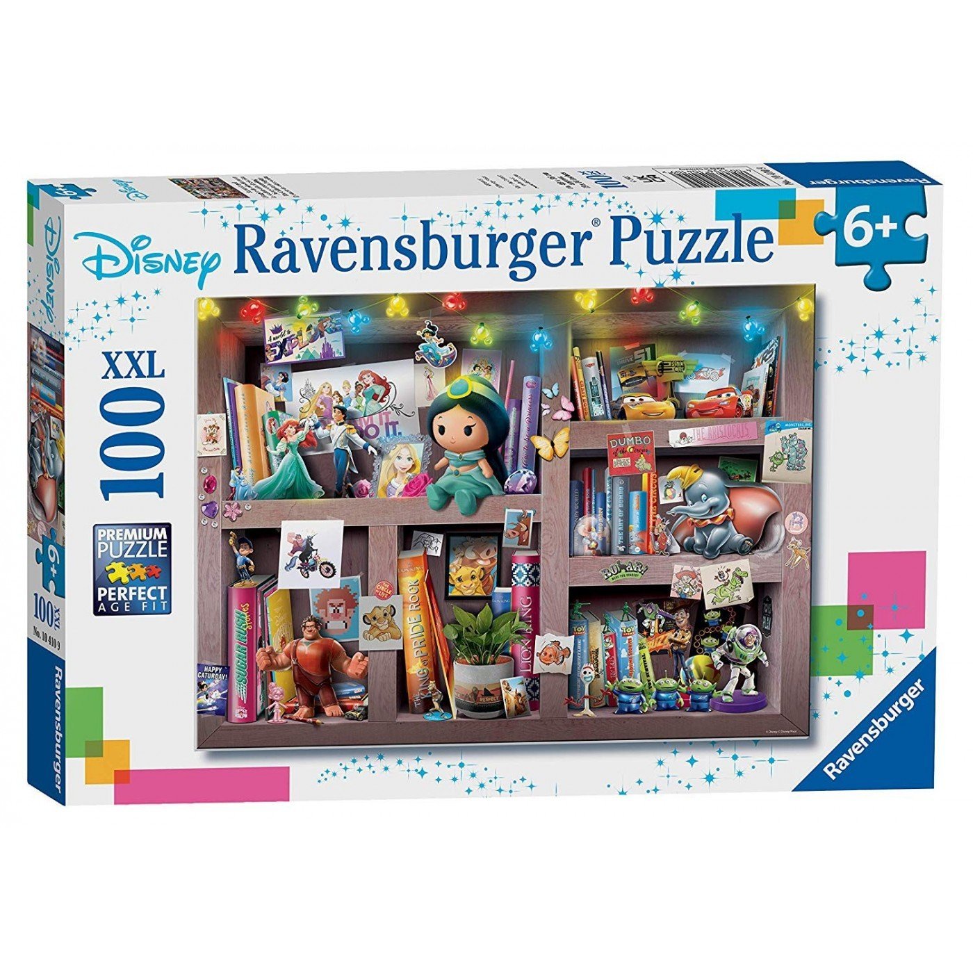 Ravensburger (10410) &quot;Disney Multicharacter&quot; - 100 pieces puzzle - 4005556104109 - CrystalLotus.eu