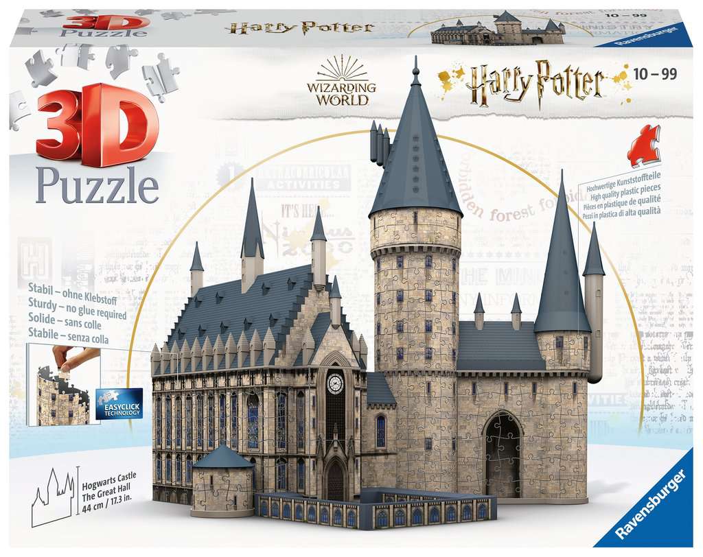 Ravensburger (11259) 3D Puzzle - Harry Potter: Hogwarts Castle - The Great Hall - 4005556112593 - CrystalLotus.eu