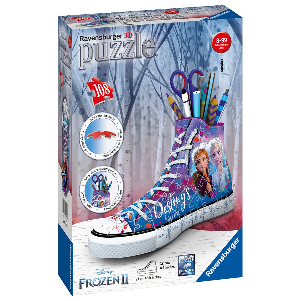 Ravensburger (12121) "Sneaker, Frozen II" - 108 pieces puzzle - 4005556121212 - CrystalLotus.eu