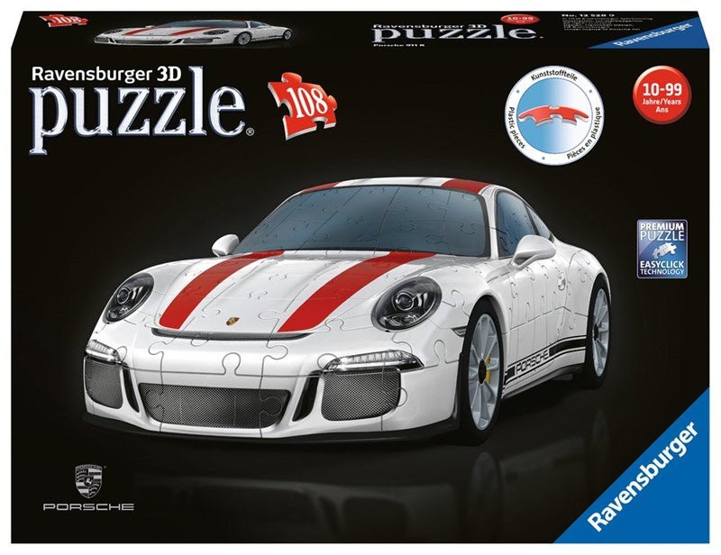 Ravensburger (12528) &quot;Porsche 911 R&quot; - 108 pieces puzzle - 4005556125289 - CrystalLotus.eu