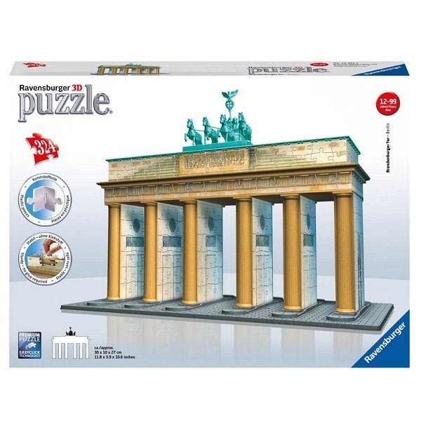 Ravensburger (12551) &quot;Brandenburg Gate, Berlin&quot; - 324 pieces puzzle - 4005556125517 - CrystalLotus.eu