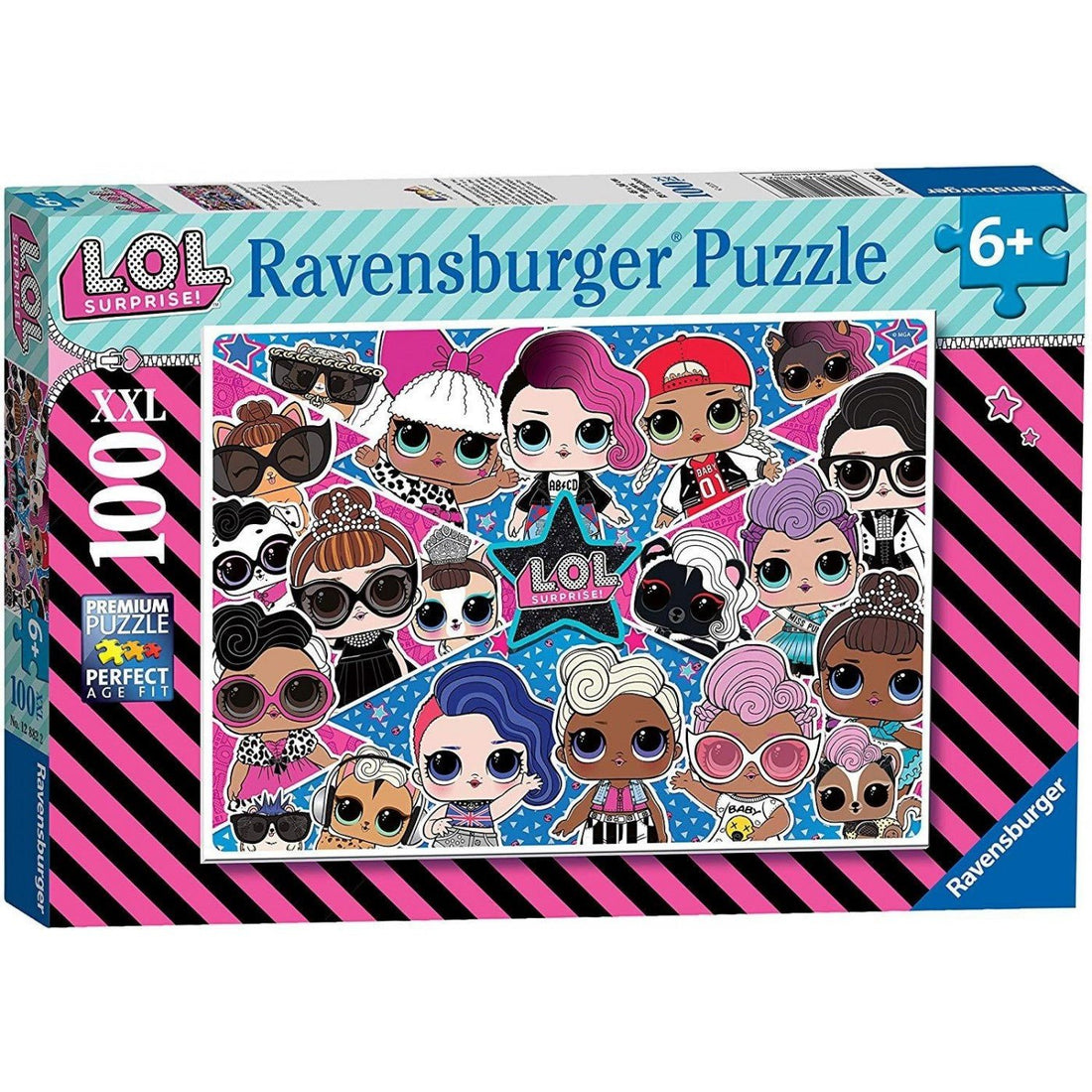 Ravensburger (12882) John LOL Surprise Puzzle 100XXL Pieces - 4005556128822 - CrystalLotus.eu