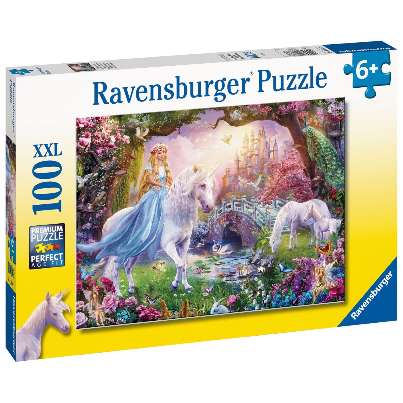 Ravensburger (12887) Magical Unicorn, Be Happy XXL 100Pc Jigsaw Puzzle - 4005556128877 - CrystalLotus.eu