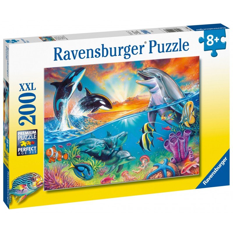 Ravensburger (12900) &quot;Ocean Dwellers&quot; - 200 pieces puzzle - 4005556129003 - CrystalLotus.eu