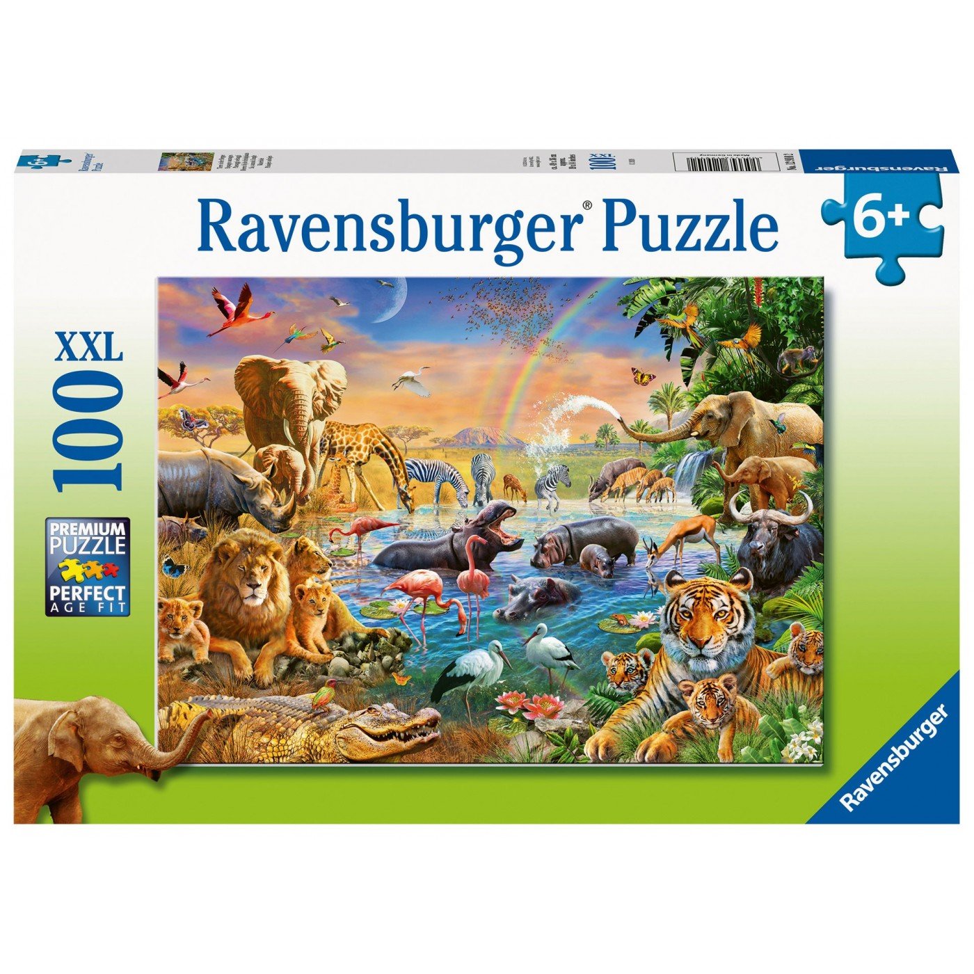 Ravensburger (12910) Puzzle 100Xxl Pieces Waterlake - 4005556129102 - CrystalLotus.eu