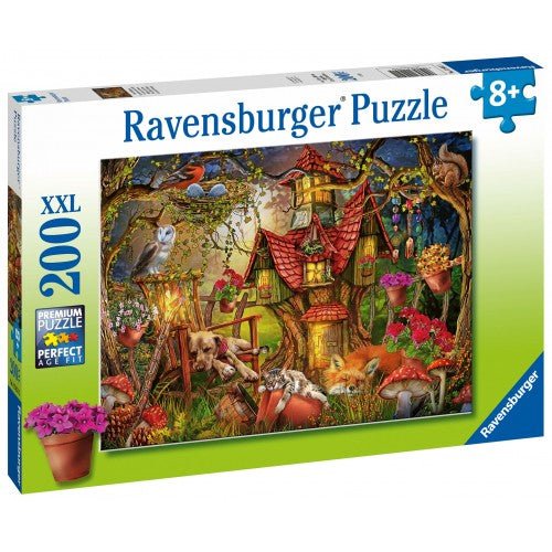 Ravensburger (12951) Puzzle - XXL Pieces - The Forest House - 200 piece - 4005556129515 - CrystalLotus.eu