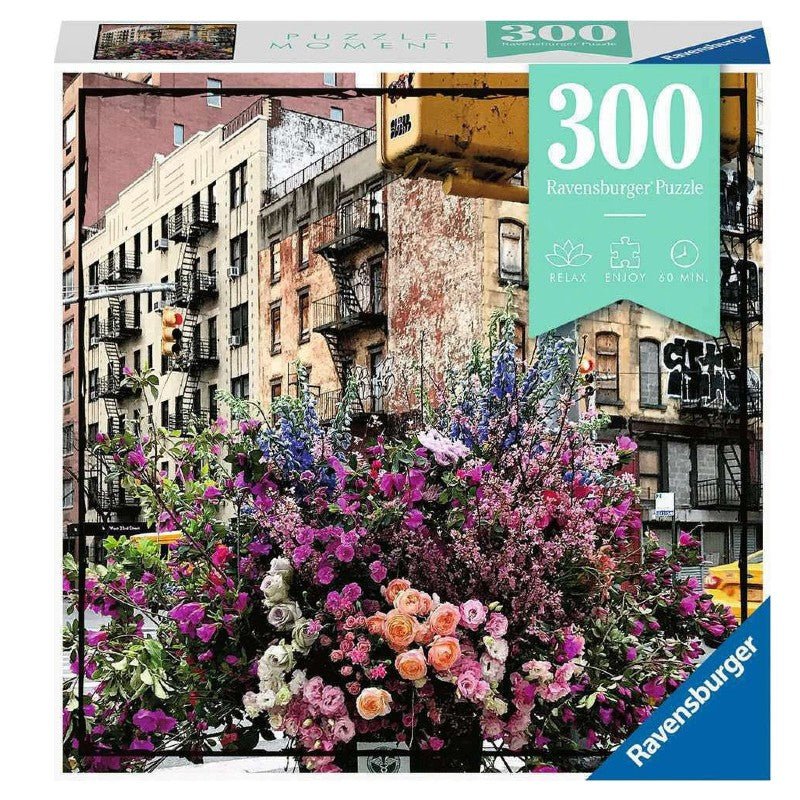 Ravensburger (12964) Flowers in New York 300 piece Jigsaw Puzzle - 4005556129645 - CrystalLotus.eu