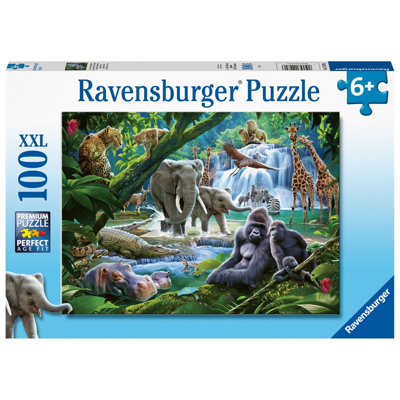 Ravensburger (12970) 100Xxl Pcs Puzzle Jungle - 4005556129706 - CrystalLotus.eu