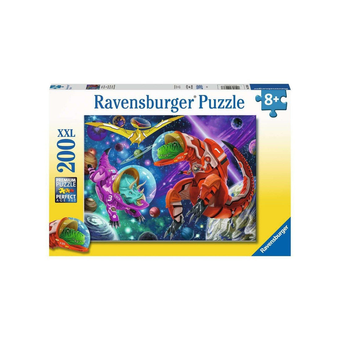 Ravensburger (12976) 200XXL Pcs Puzzle Space Dinosaurs - 4005556129768 - CrystalLotus.eu