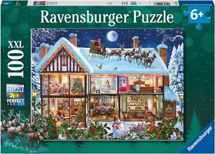 Ravensburger (12996) Christmas at Home XXL 100 piece Jigsaw Puzzle - 4005556129966 - CrystalLotus.eu