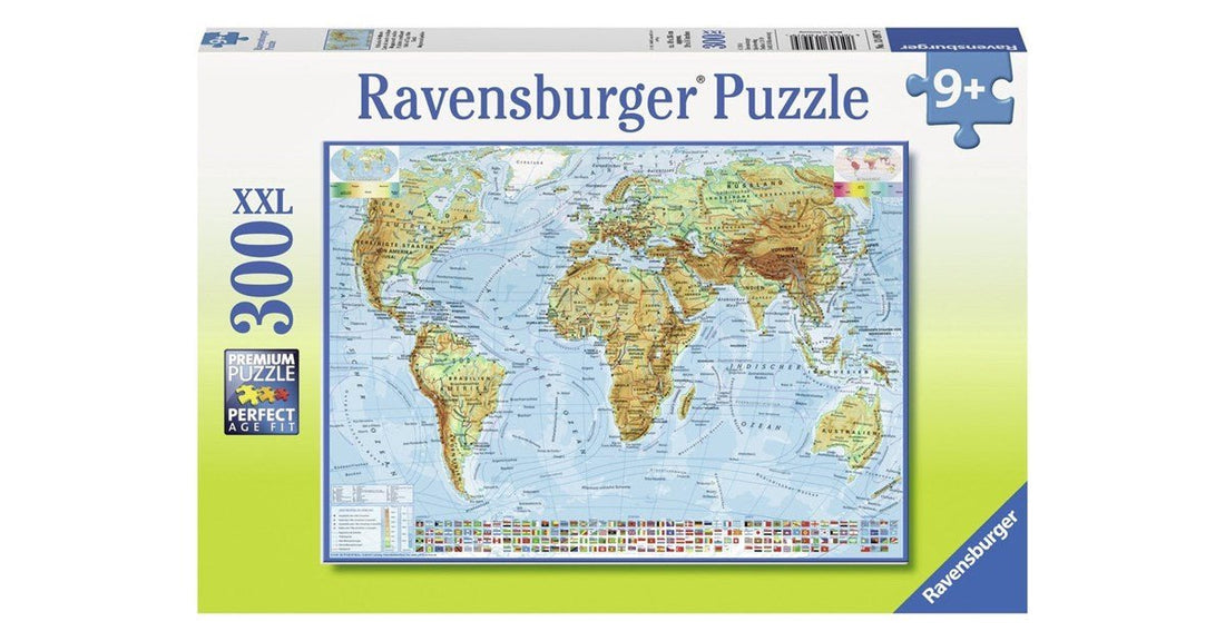 Ravensburger (13097) &quot;Map of the World&quot; - 300 pieces puzzle - 4005556130979 - CrystalLotus.eu