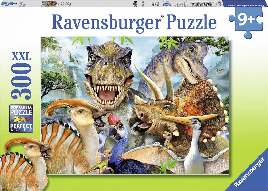 Ravensburger (13246) 300XXL Pcs Puzzle Dinosaur Selfie - 4005556132461 - CrystalLotus.eu