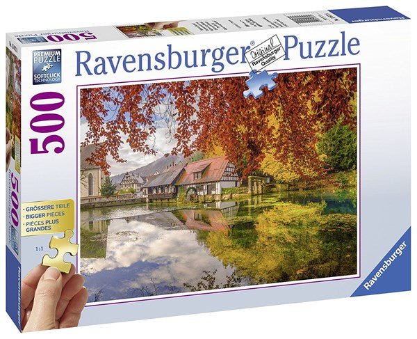 Ravensburger (13672) Peaceful Mill Extra Large 500 piece Jigsaw Puzzle - 4005556136728 - CrystalLotus.eu