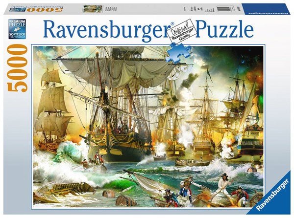 Ravensburger (13969) Battle on the High Seas, 5000 piece Jigsaw puzzle - 4005556139699 - CrystalLotus.eu