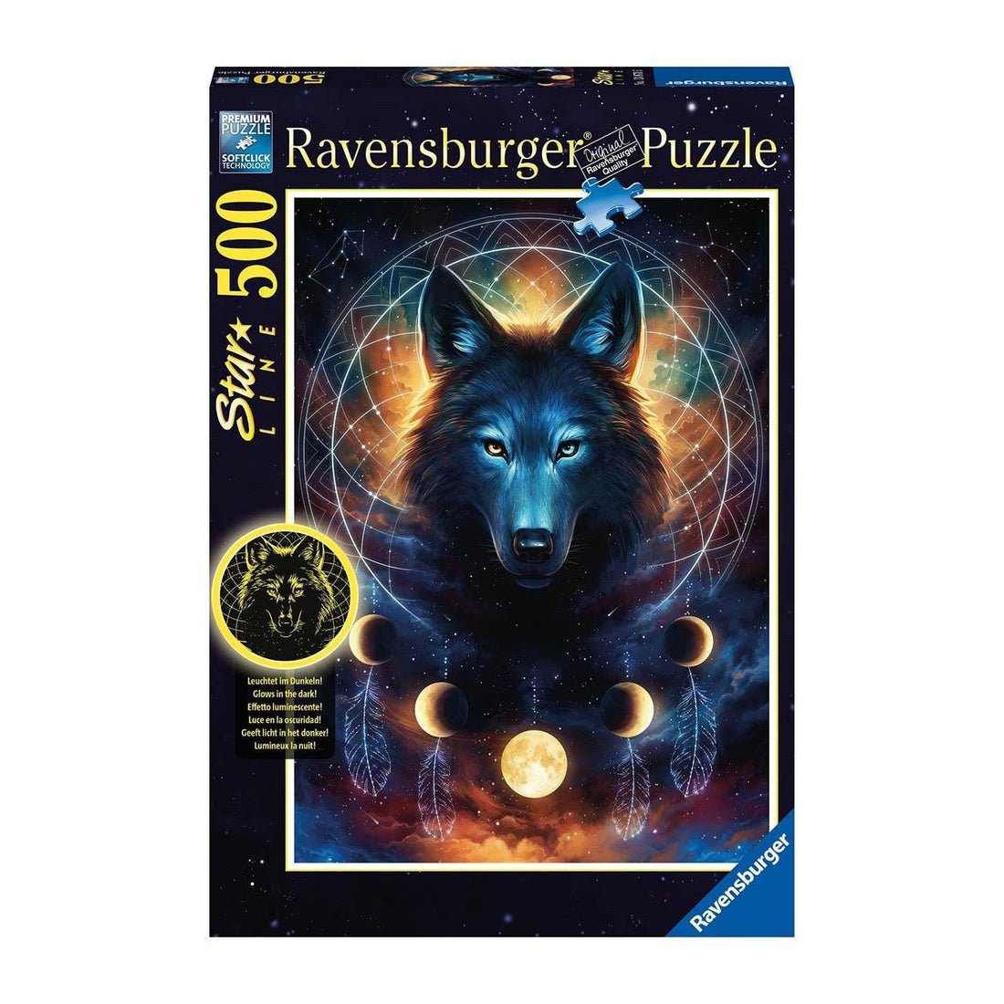 Ravensburger (13970) 500 Pcs Puzzle Wolf - Starline - 4005556139705 - CrystalLotus.eu