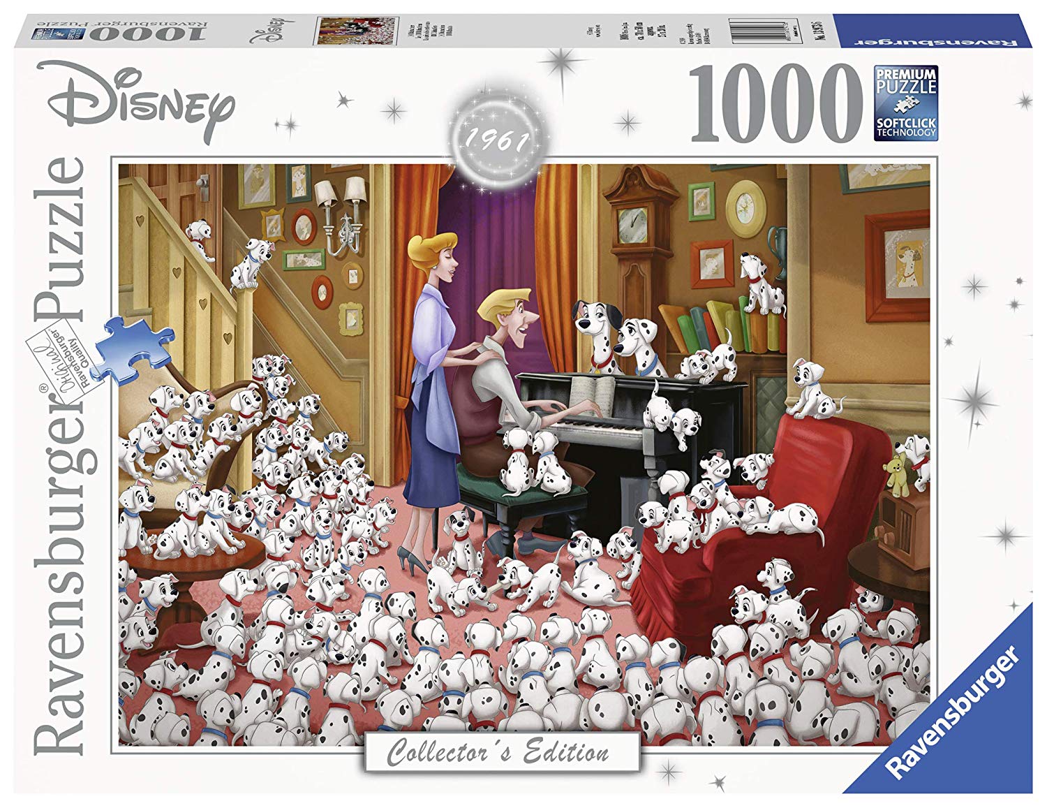 Ravensburger (13973) &quot;101 Dalmatians&quot; - 1000 pieces puzzle - 4005556139736 - CrystalLotus.eu