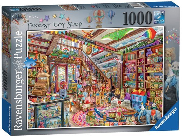 Ravensburger (13983) The Fantasy Toy Shop 1000 piece Jigsaw Puzzle - 4005556139835 - CrystalLotus.eu