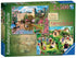 Ravensburger (14064) Picturesque Landscapes No.5 Warwickshire - Shakespeare’s Birthplace, Stratford & Warwick Castle 2x 500 piece Jigsaw Puzzle - 4005556140640 - CrystalLotus.eu