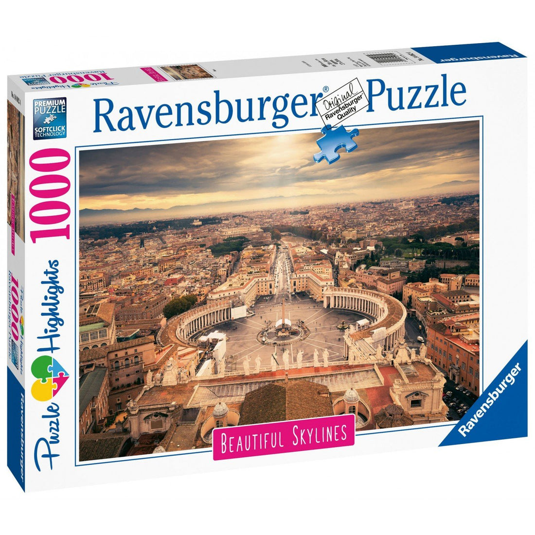 Ravensburger (14082) Skylines - Rome 1000Pc Jigsaw Puzzle - 4005556140824 - CrystalLotus.eu