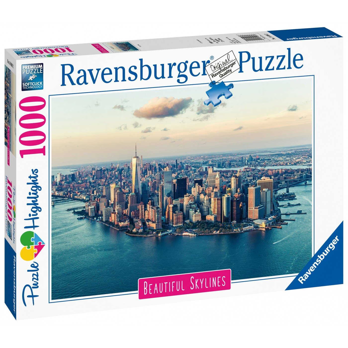 Ravensburger (14086) New York 1000Pc Jigsaw Puzzle - 4005556140862 - CrystalLotus.eu