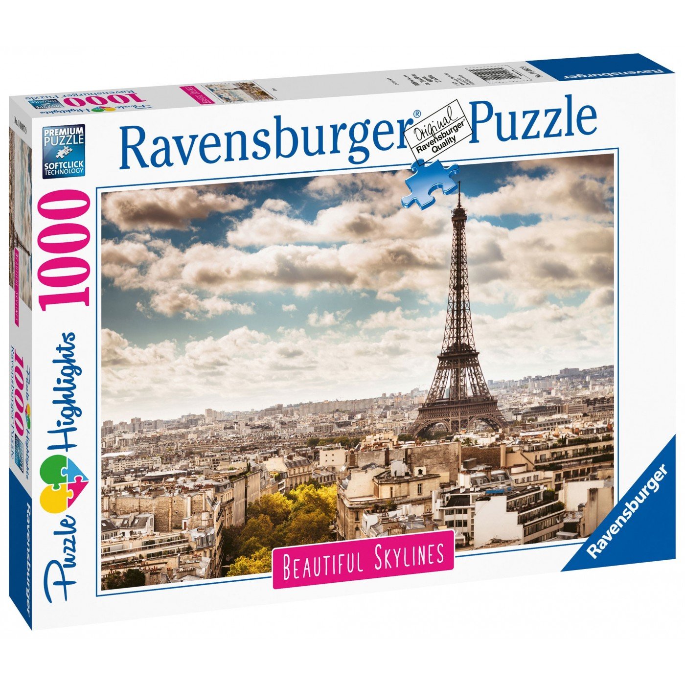 Ravensburger (14087) Paris 1000Pc Jigsaw Puzzle - 4005556140879 - CrystalLotus.eu