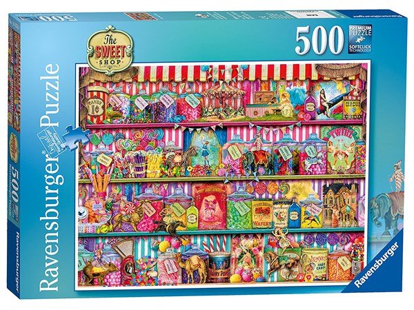 Ravensburger (14653) The Sweet Shop 500 piece Jigsaw Puzzle - 4005556146536 - CrystalLotus.eu