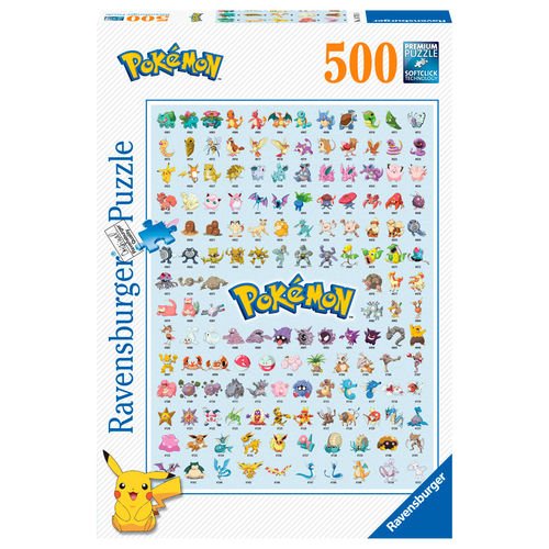 Ravensburger (14781) Pokémon 500pc - 4005556147816 - CrystalLotus.eu