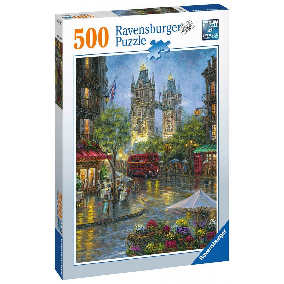 Ravensburger (14812) 500 Pcs Puzzle London - 4005556148127 - CrystalLotus.eu