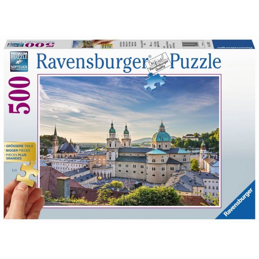 Ravensburger (149827) Salzburg, Austria Extra Large 500 piece Jigsaw Puzzle - 4005556149827 - CrystalLotus.eu