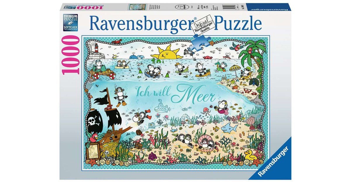 Ravensburger (15008) &quot;Sheepworld&quot; - 1000 pieces puzzle - 4005556150083 - CrystalLotus.eu