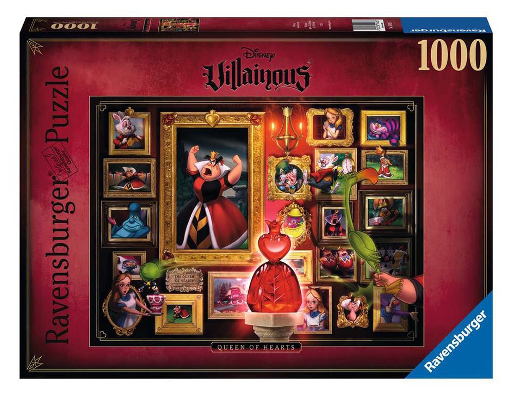 Ravensburger (15026) &quot;Queen of Hearts&quot; - 1000 pieces puzzle - 4005556150267 - CrystalLotus.eu