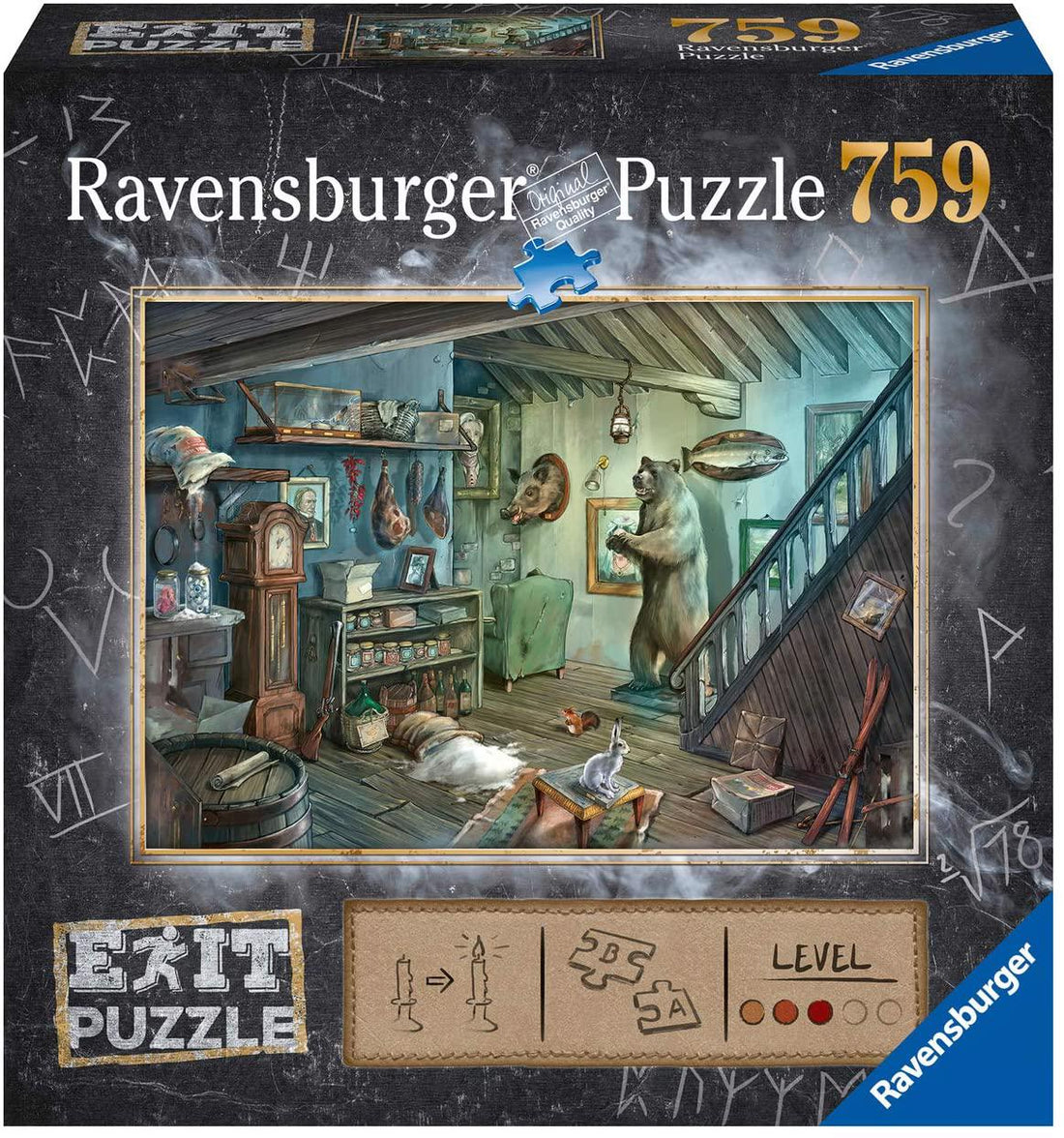 Ravensburger (15029) EXIT Puzzle - Scary Cellar - 759pc - 4005556150298 - CrystalLotus.eu