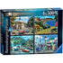 Ravensburger (15032) Happy Days Collection No.1 Look North 4x 500 piece Jigsaw Puzzle - 4005556150328 - CrystalLotus.eu