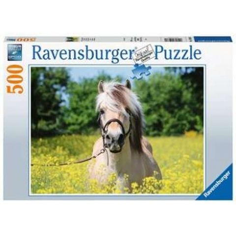 Ravensburger (15038) &quot;White horse&quot; - 500 pieces puzzle - 4005556150380 - CrystalLotus.eu