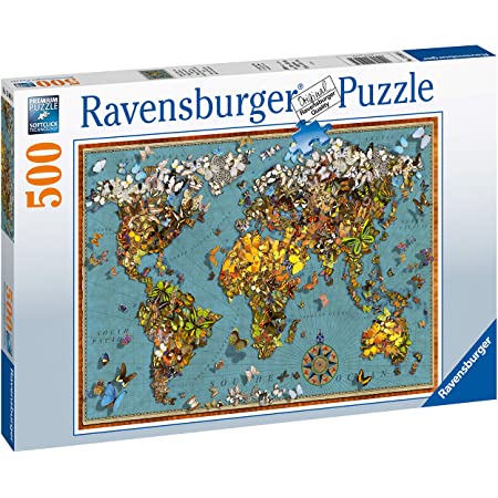 Ravensburger (15043) &quot;World of Butterflies&quot; - 500 pieces puzzle - 4005556150434 - CrystalLotus.eu