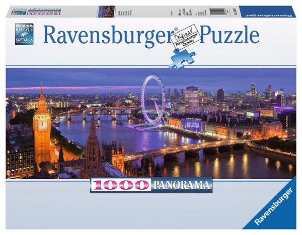 Ravensburger (15064) London at Night Panoramic 1000 piece Jigsaw Puzzle - 4005556150649 - CrystalLotus.eu