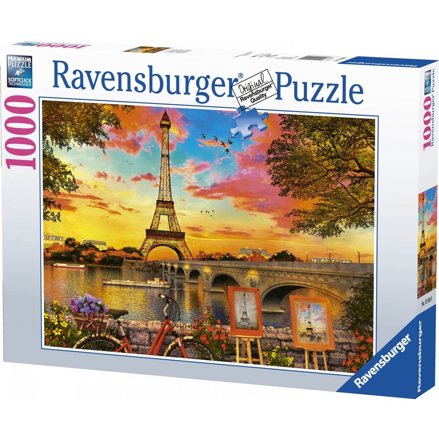 Ravensburger (15168) 1000 Pcs Puzzle Paris - 4005556151684 - CrystalLotus.eu