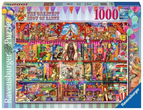 Ravensburger (15254) The Greatest Show on Earth 1000 piece Jigsaw Puzzle - 4005556152544 - CrystalLotus.eu