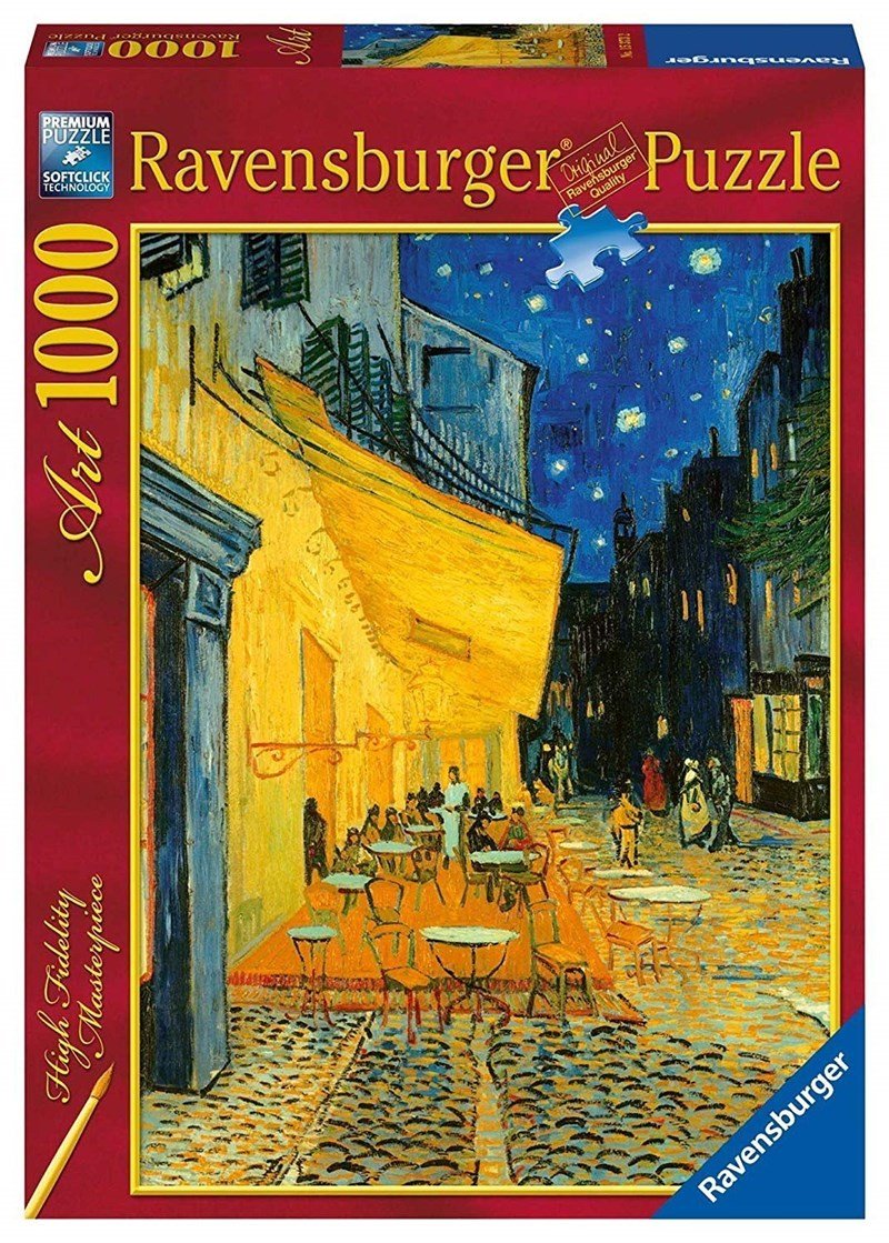 Ravensburger (15373) Vincent van Gogh: &quot;Cafe Terrace by Night&quot; - 1000 pieces puzzle - 4005556153732 - CrystalLotus.eu