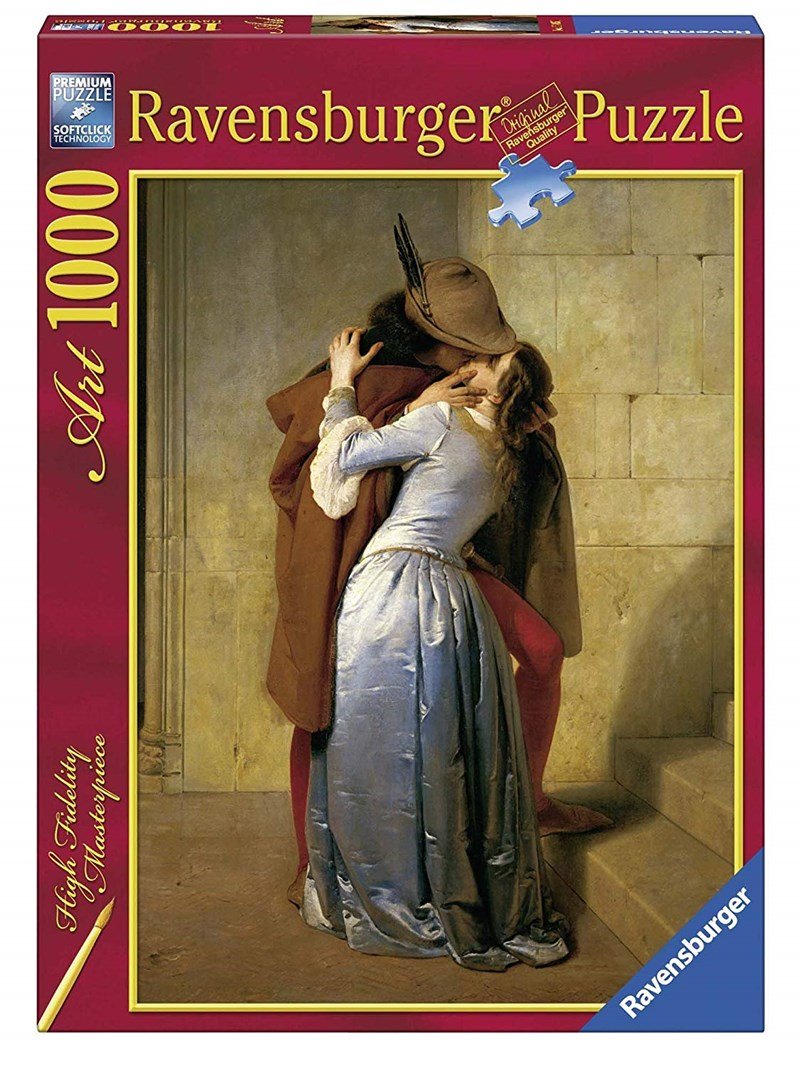 Ravensburger (15405) Francesco Hayez: &quot;The Kiss&quot; - 1000 pieces puzzle - 4005556154050 - CrystalLotus.eu