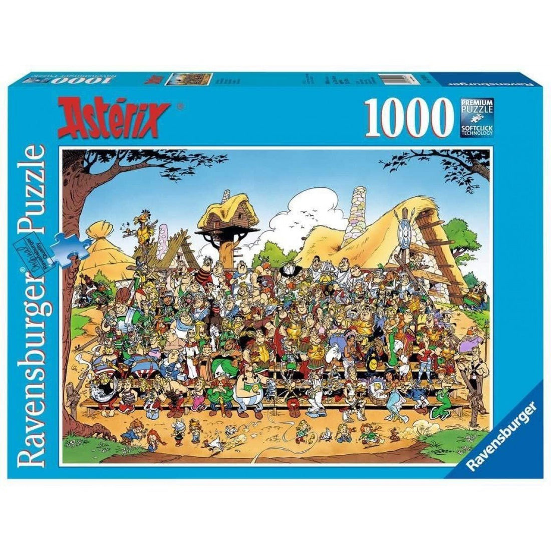 Ravensburger (15434) &quot;Asterix and Obelix, Family Picture&quot; - 1000 pieces puzzle - 4005556154340 - CrystalLotus.eu