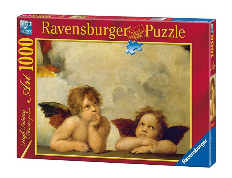 Ravensburger (15544) Raphael: &quot;Cherubs&quot; - 1000 pieces puzzle - 4005556155446 - CrystalLotus.eu