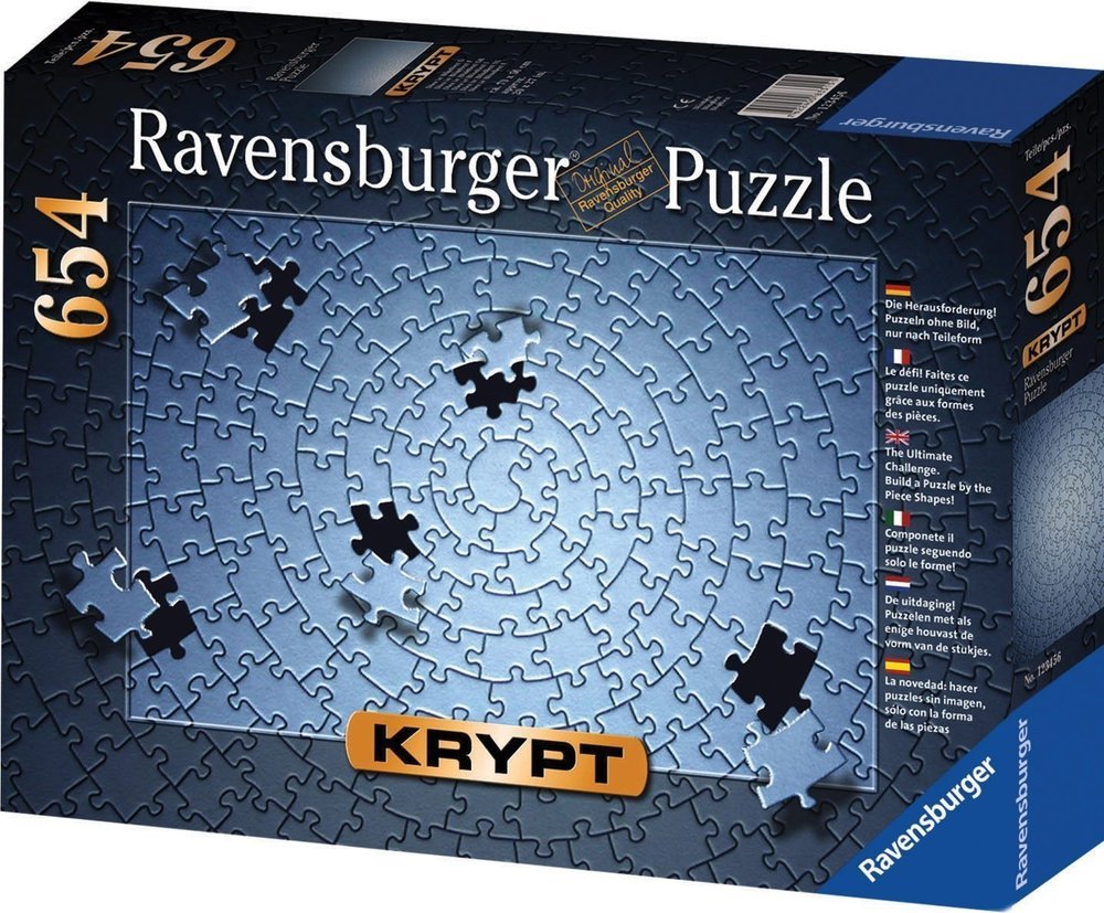 Ravensburger (15964) Puzzle - Silver Krypt - 654 piece - 4005556159642 - CrystalLotus.eu