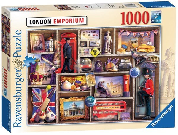 Ravensburger (15985) London Emporium 1000 piece Jigsaw Puzzle - 4005556159857 - CrystalLotus.eu