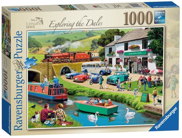 Ravensburger (15986) Leisure Days No.2 – Exploring the Dales, 1000 piece Jigsaw Puzzle - 4005556159864 - CrystalLotus.eu