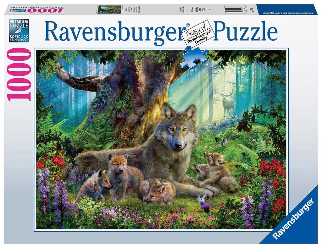 Ravensburger (15987) &quot;Wolves in the Forest&quot; - 1000 pieces puzzle - 4005556159871 - CrystalLotus.eu