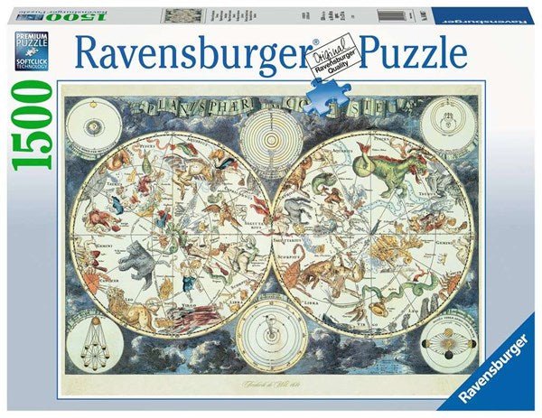 Ravensburger (16003) World Map 1500 piece Jigsaw Puzzle - 4005556160037 - CrystalLotus.eu