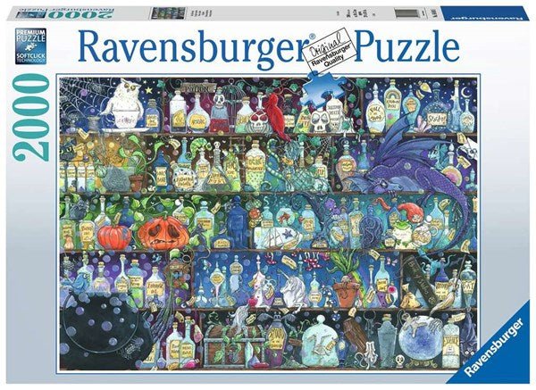 Ravensburger (16010) Poisons and Potions, 2000 piece Jigsaw puzzle - 4005556160105 - CrystalLotus.eu